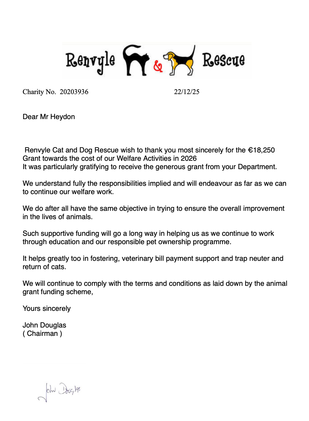 Thank you Grant 2026